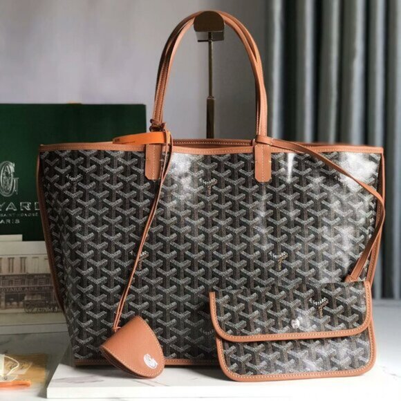 Goyard Goyardine Canvas St. Louis PM - Picture 1 of 6